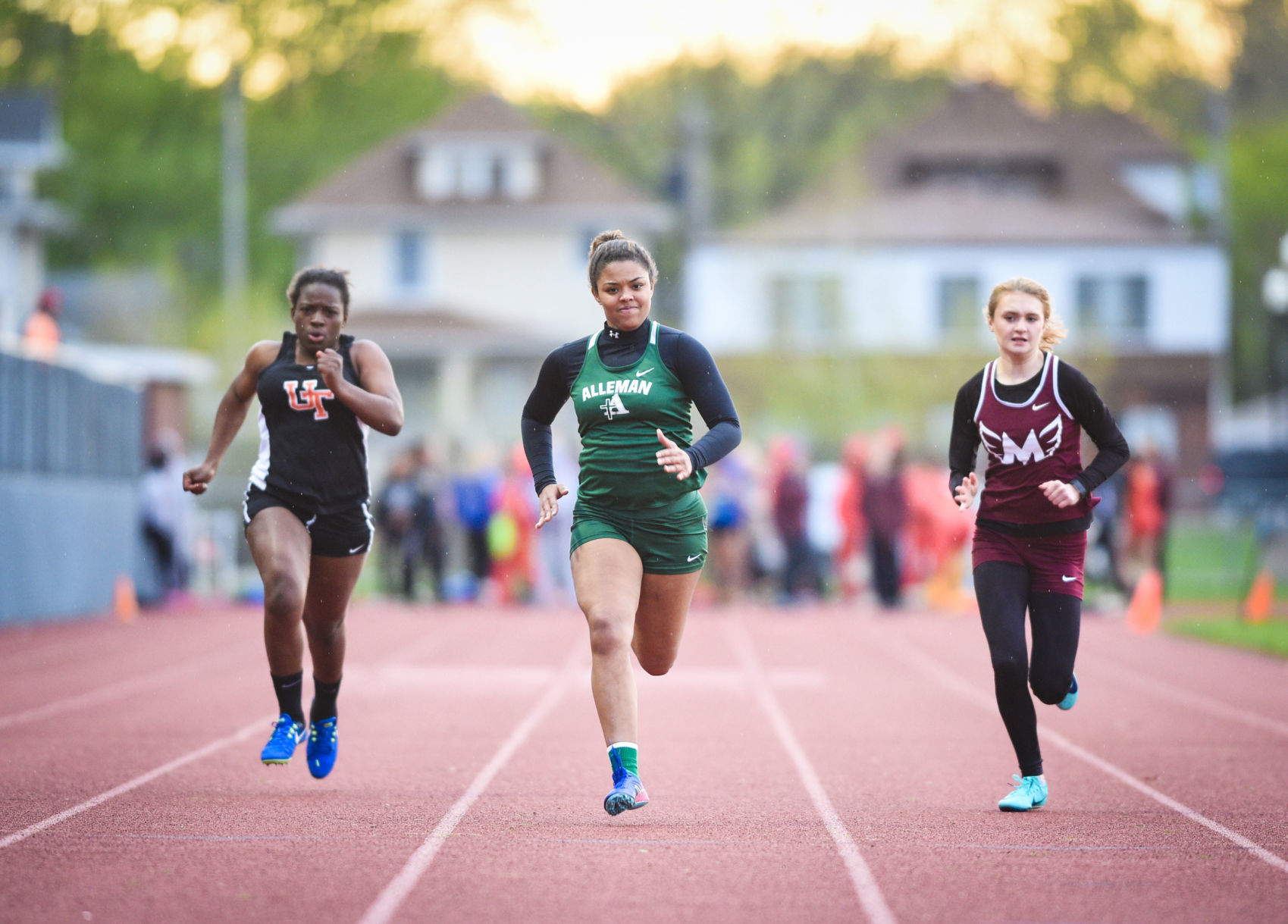 Western Big 6 Conference girls track meet
